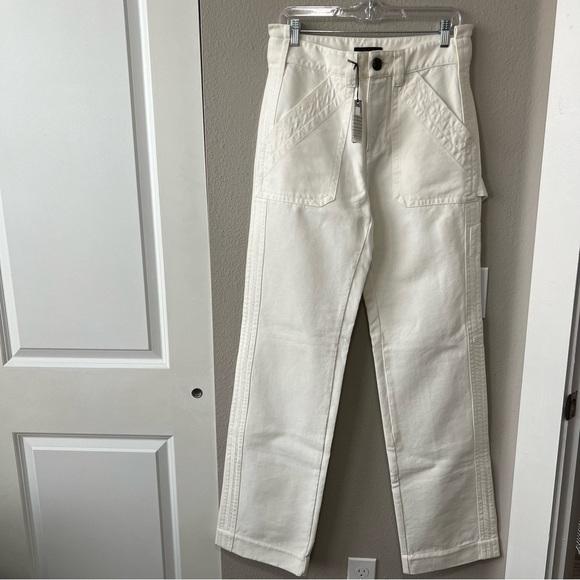 roberto cavalli mens pants trousers white - Picture 3 of 10